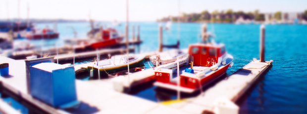Creating a tilt-shift effect