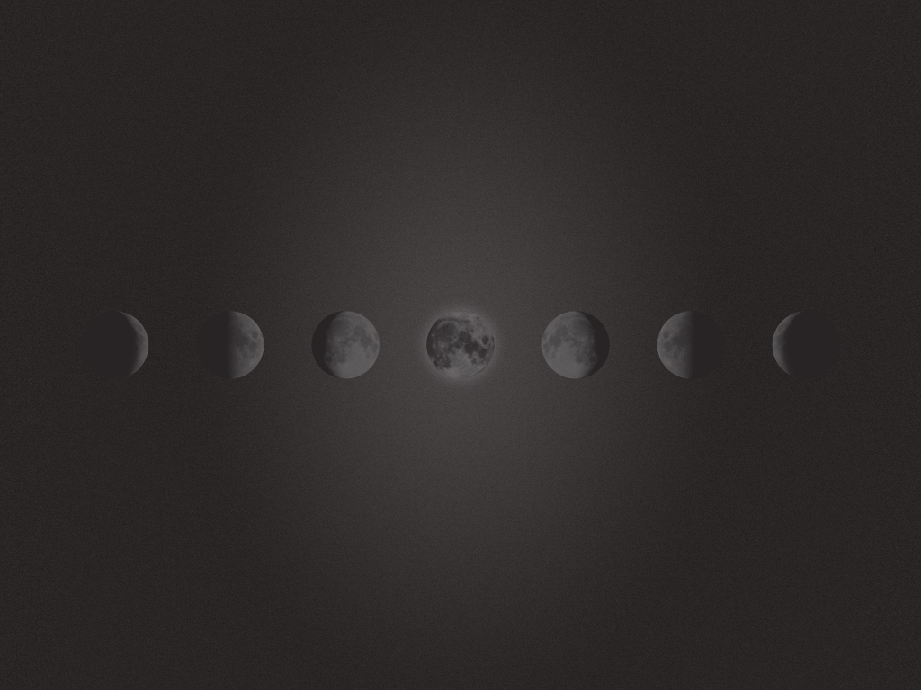 Freebie - Phases Of The Moon Wallpaper - Maddison Designs
