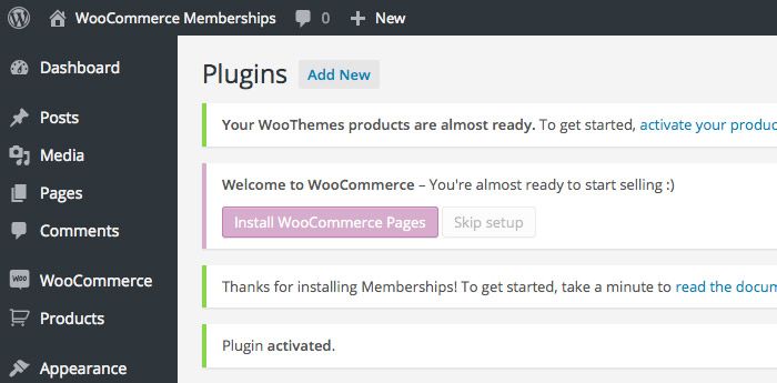 install woocommerce pages | eSy[GB]