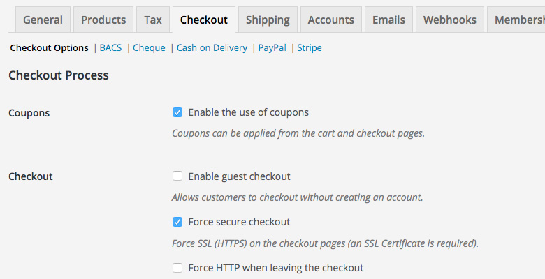 WooCommerce Checkout Checkout Options | eSy[GB]